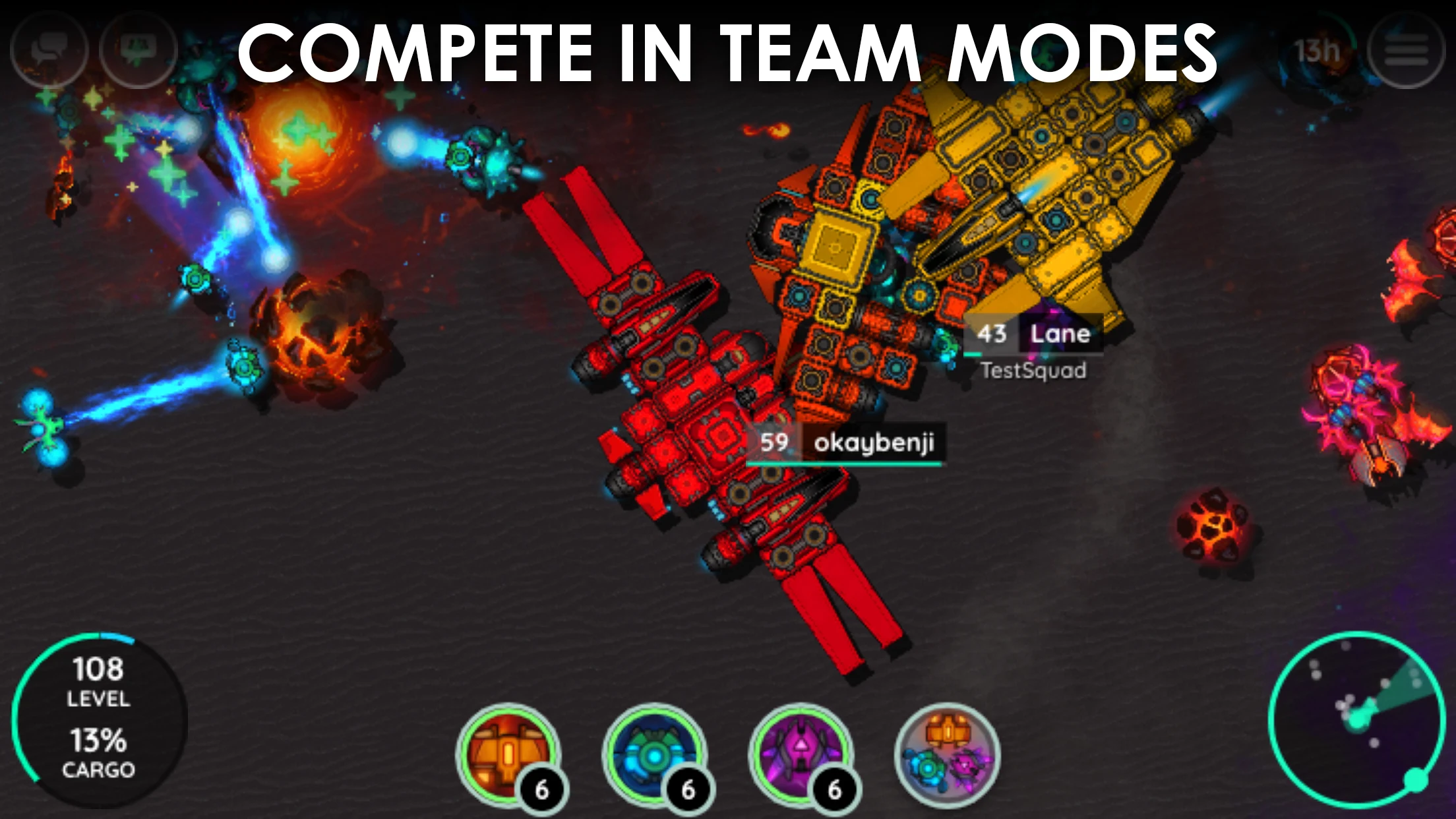 Exocraft - Build & Battle Spac screenshot