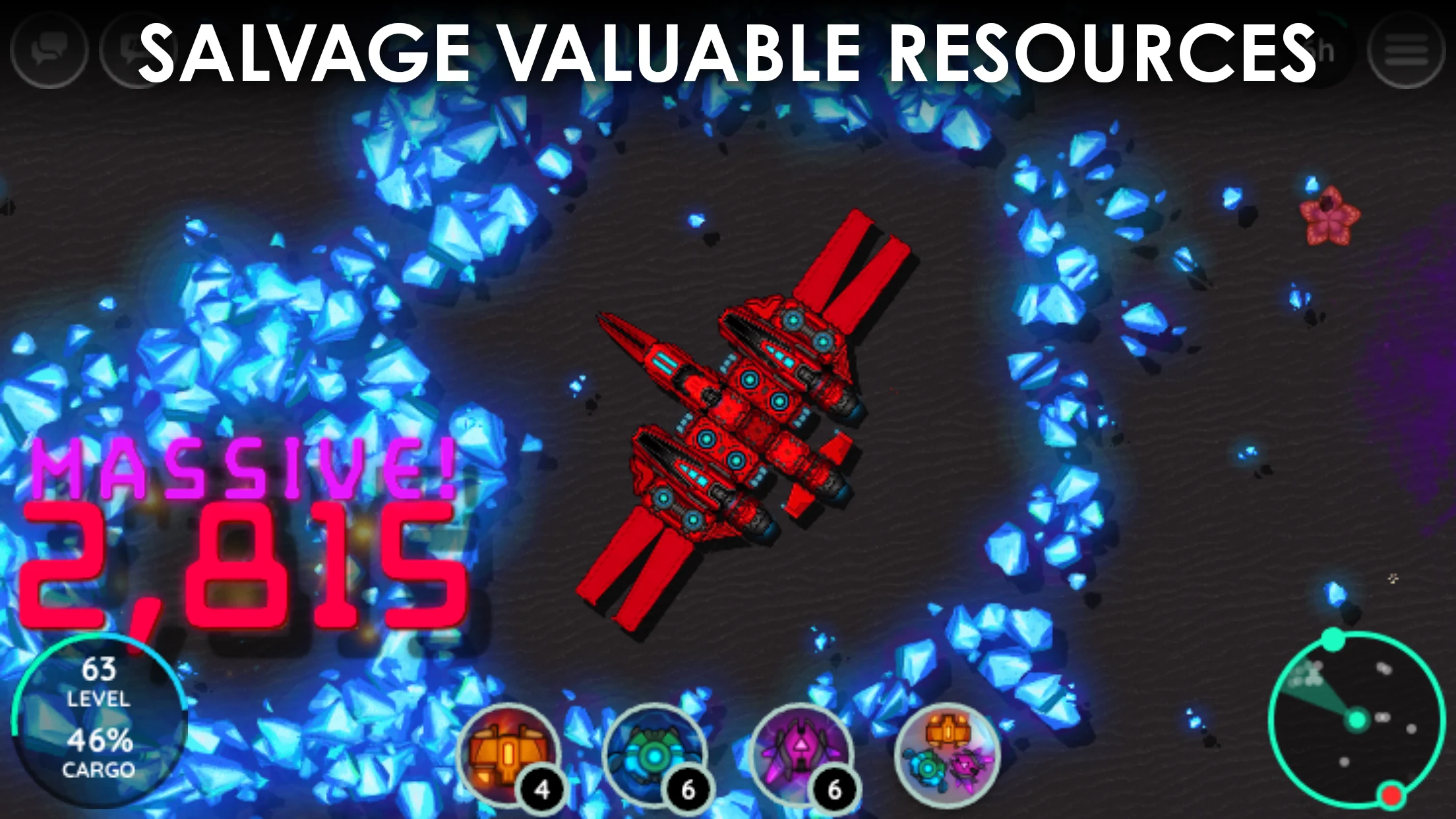 Exocraft - Build & Battle Spac screenshot